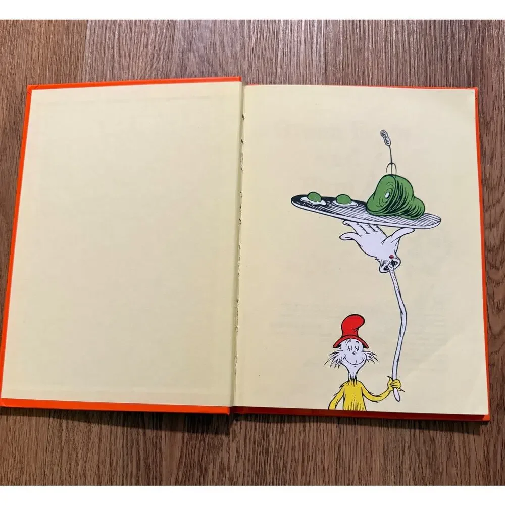 Vintage GREEN EGGS AND HAM Beginner Book Club Edition by Dr. Seuss 1960/ 1988